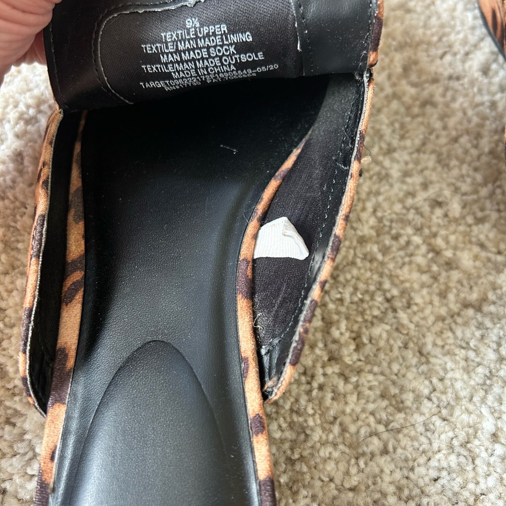 a new day Leopard Print Slip-On Loafers in Brown and Black - Picture 4 of 5